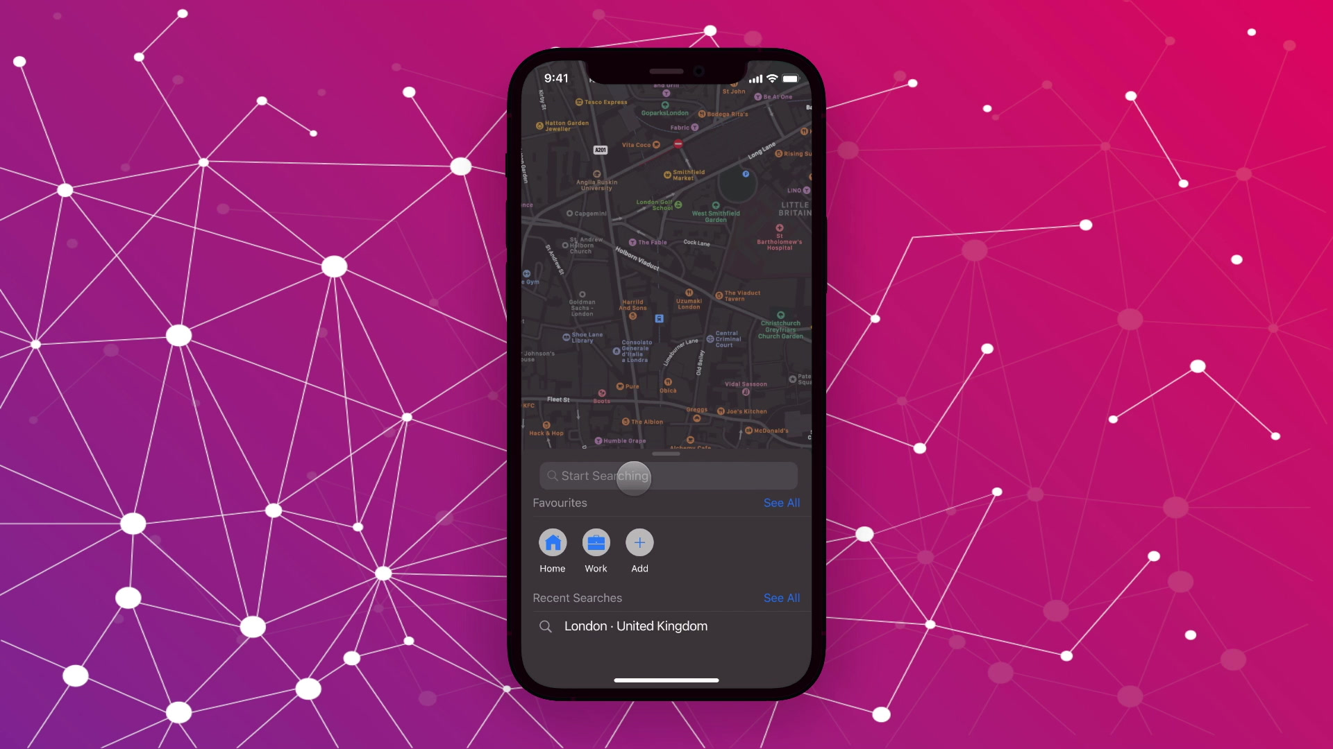 Apple Maps (iOS) interface redesign