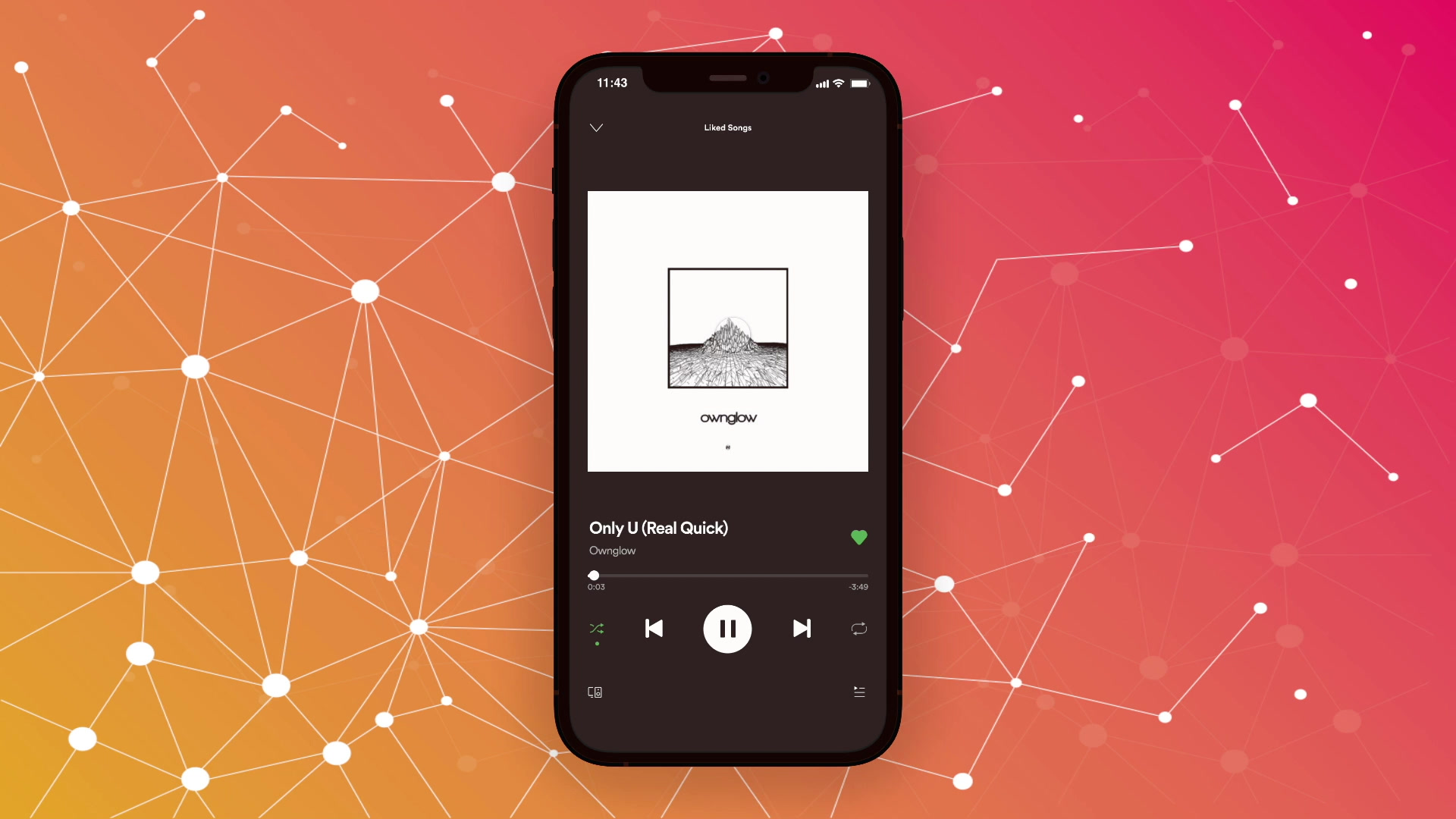 Spotify Now Playing Overflow menu