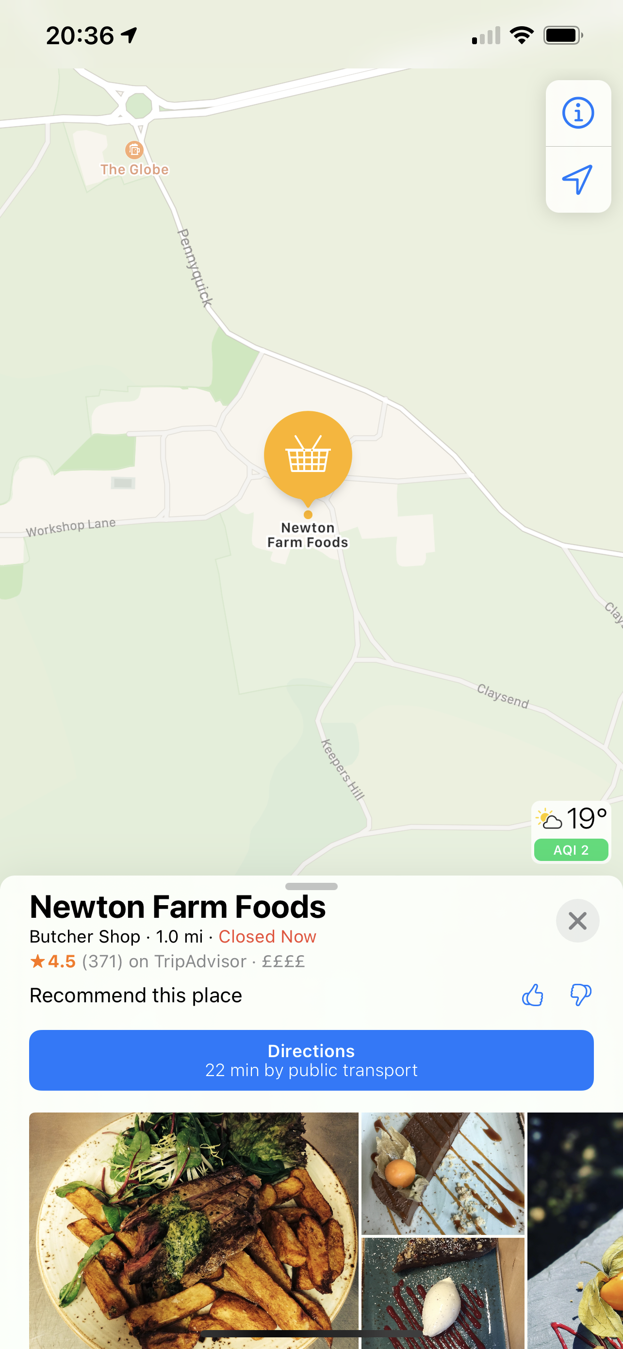 Apple Maps (iOS) interface redesign