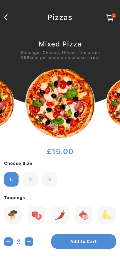 Pizza Booking-delivery App